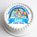 Bluey Cake Topper – Edible Cake Topper - The Cake Print Studio