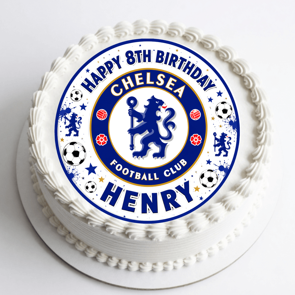 Chelsea Cake Topper – Edible Cake Topper - The Cake Print Studio