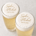 Drink Toppers - Personalised Edible Drink Toppers - The Cake Print Studio