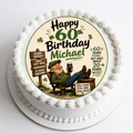 Funny Irish Birthday Cake Topper – Edible Cake Topper - The Cake Print Studio