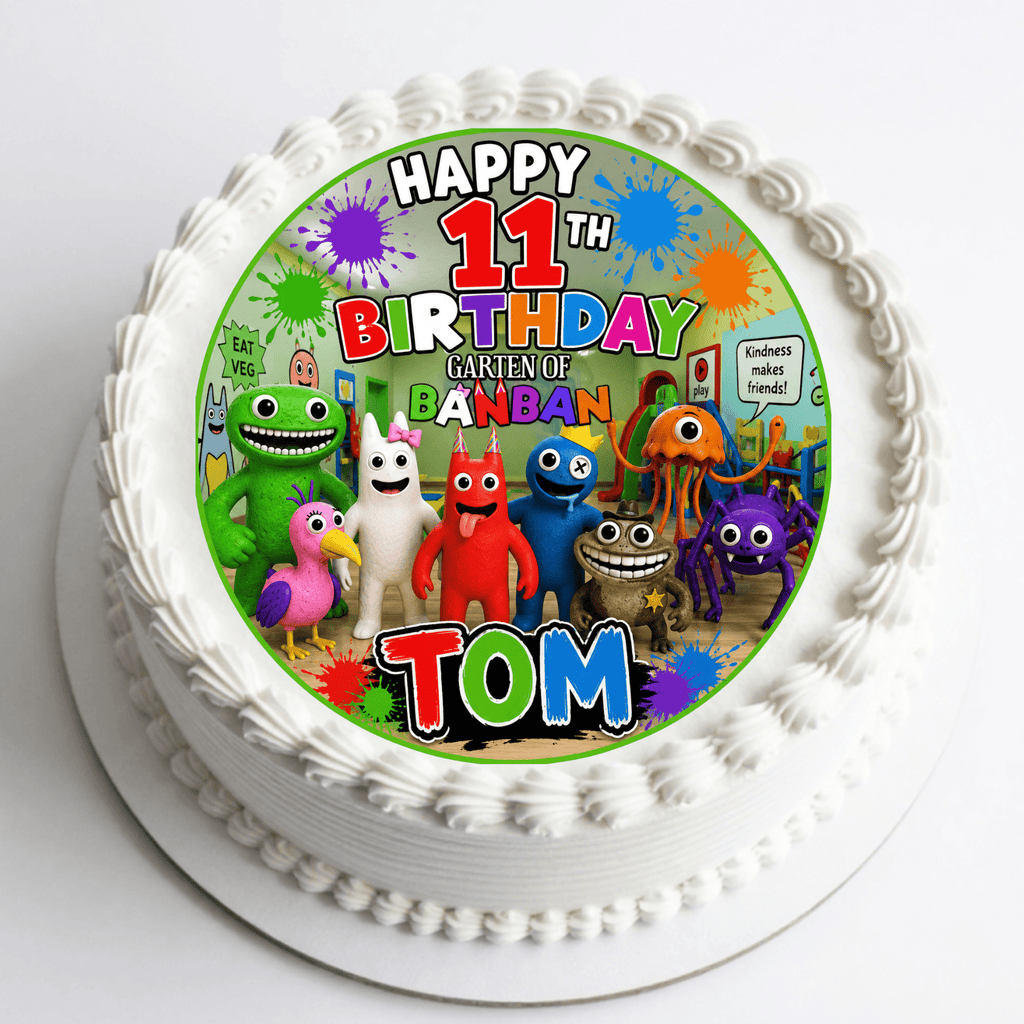 Garten of Banban Cake Topper – Edible Cake Topper - The Cake Print Studio