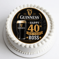Guinness Cake Topper – Edible Cake Topper - The Cake Print Studio