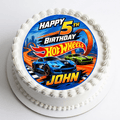 Hot Wheels Cake Topper – Edible Cake Topper - The Cake Print Studio