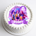 KPOP Demon Hunters Cake Topper – Edible Cake Topper - The Cake Print Studio