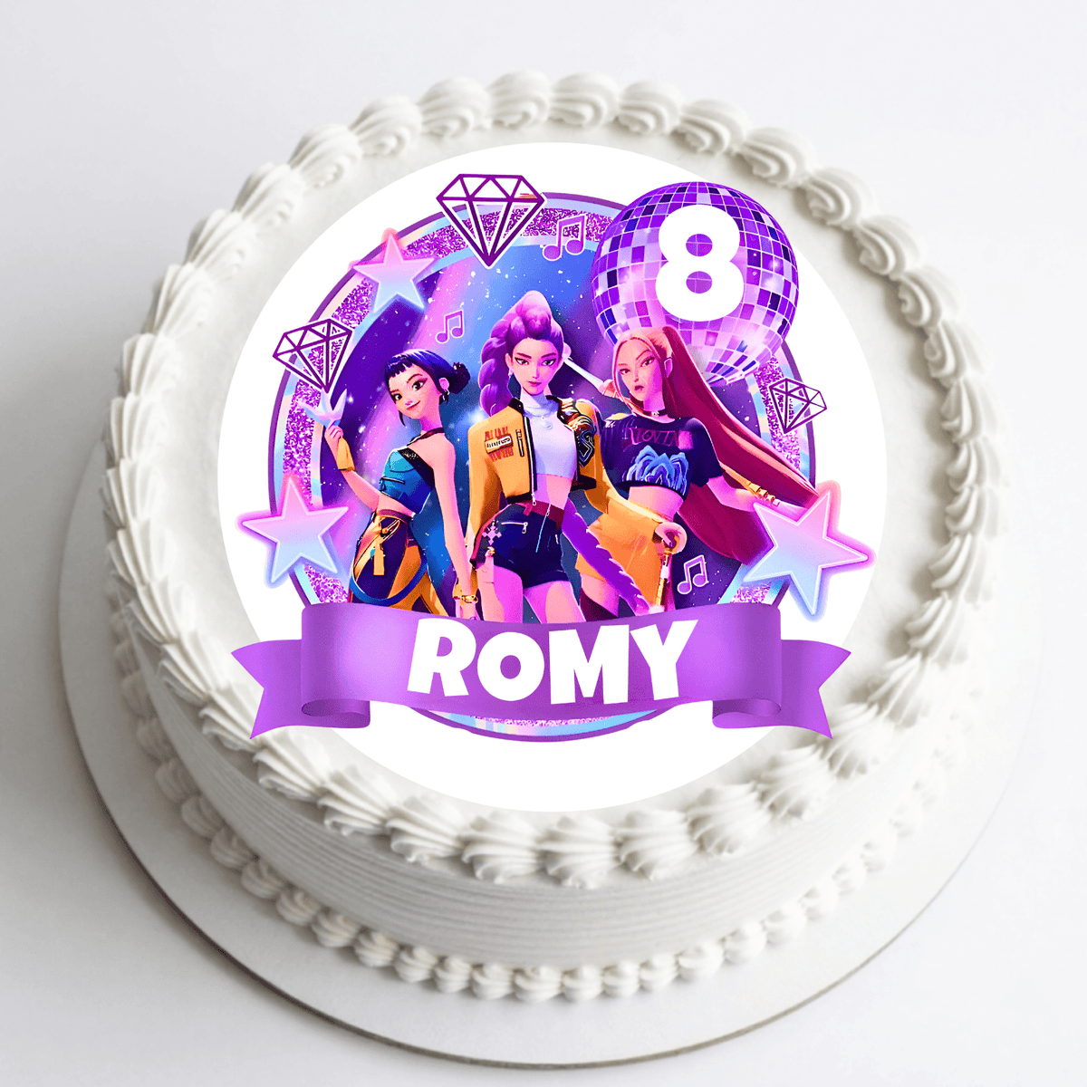 KPOP Demon Hunters Cake Topper – Edible Cake Topper - The Cake Print Studio