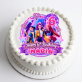 KPOP Demon Hunters Personalised Edible Cake Topper - The Cake Print Studio