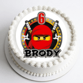 LEGO Ninjago Cake Topper – Edible Cake Topper - The Cake Print Studio