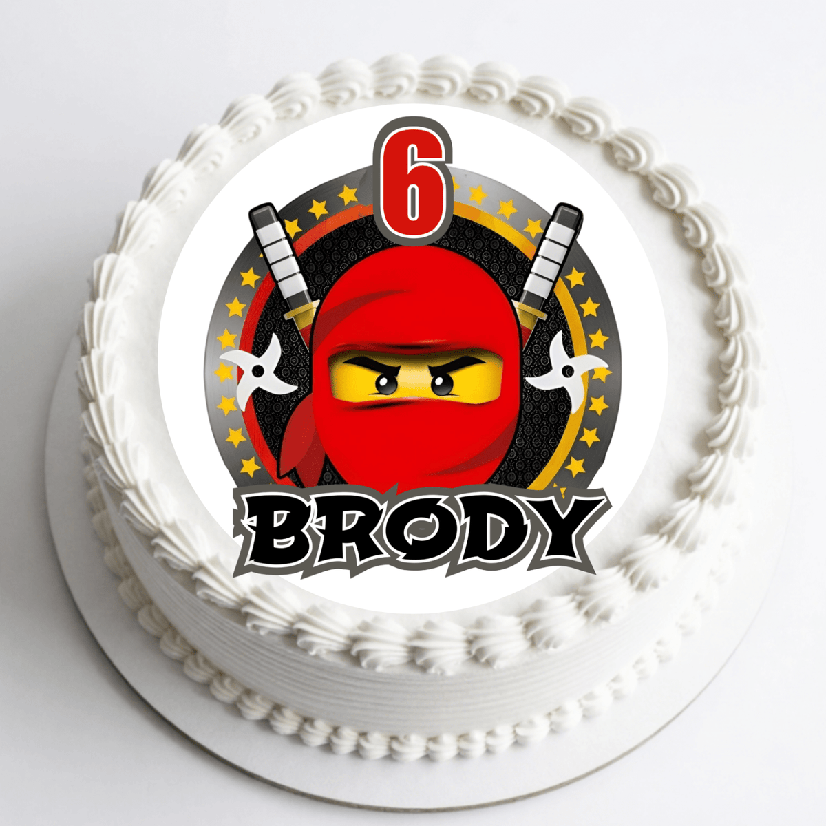 LEGO Ninjago Cake Topper – Edible Cake Topper - The Cake Print Studio