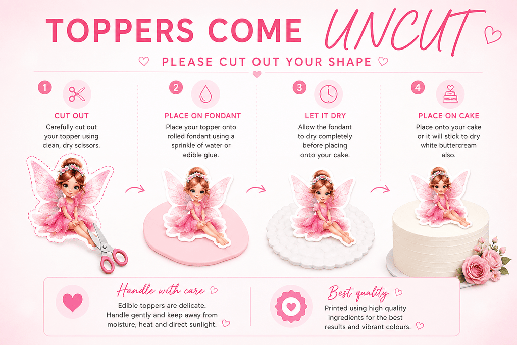 Minecraft Edible Cut-Out Toppers - The Cake Print Studio