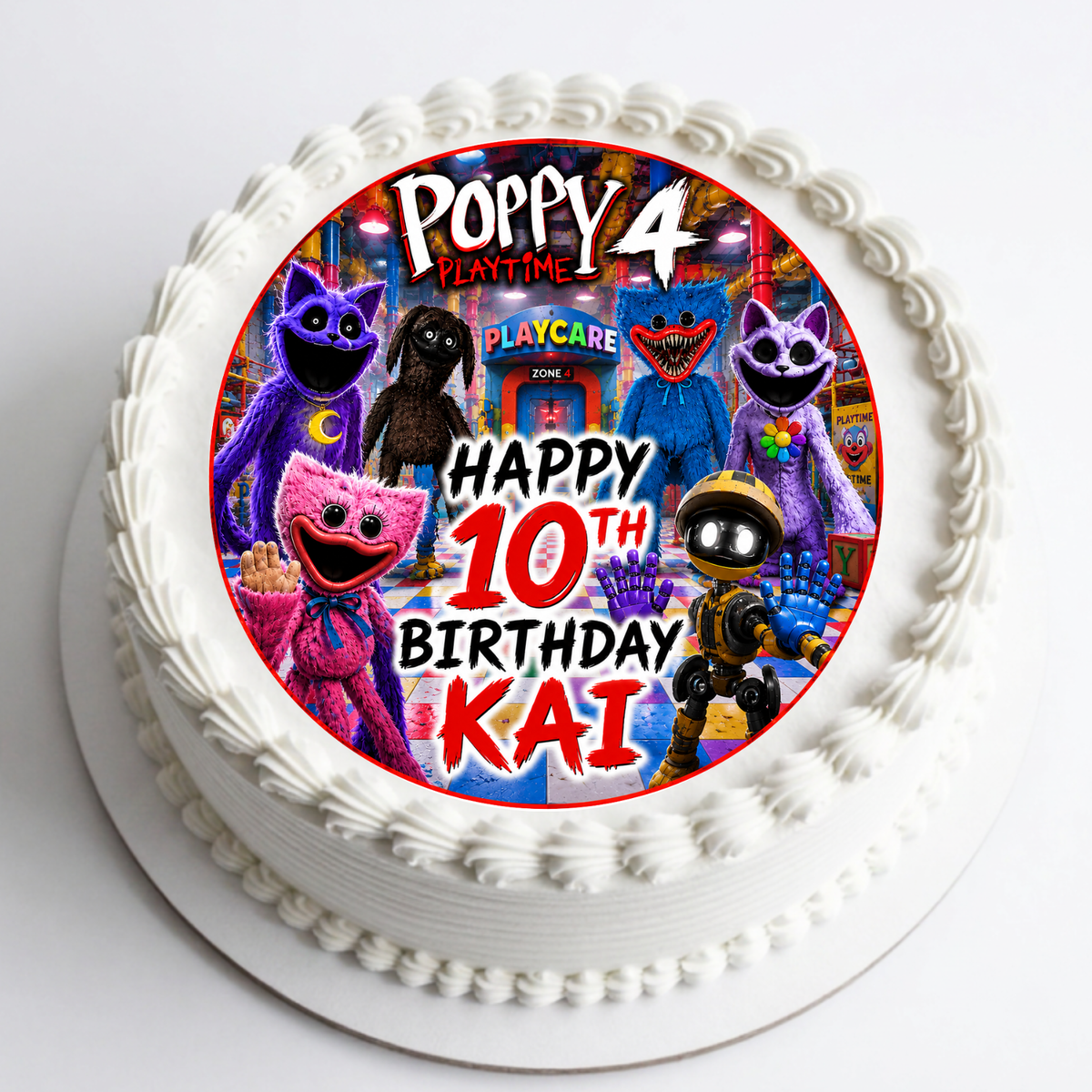 Poppy Playtime Cake Topper – Edible Cake Topper - The Cake Print Studio