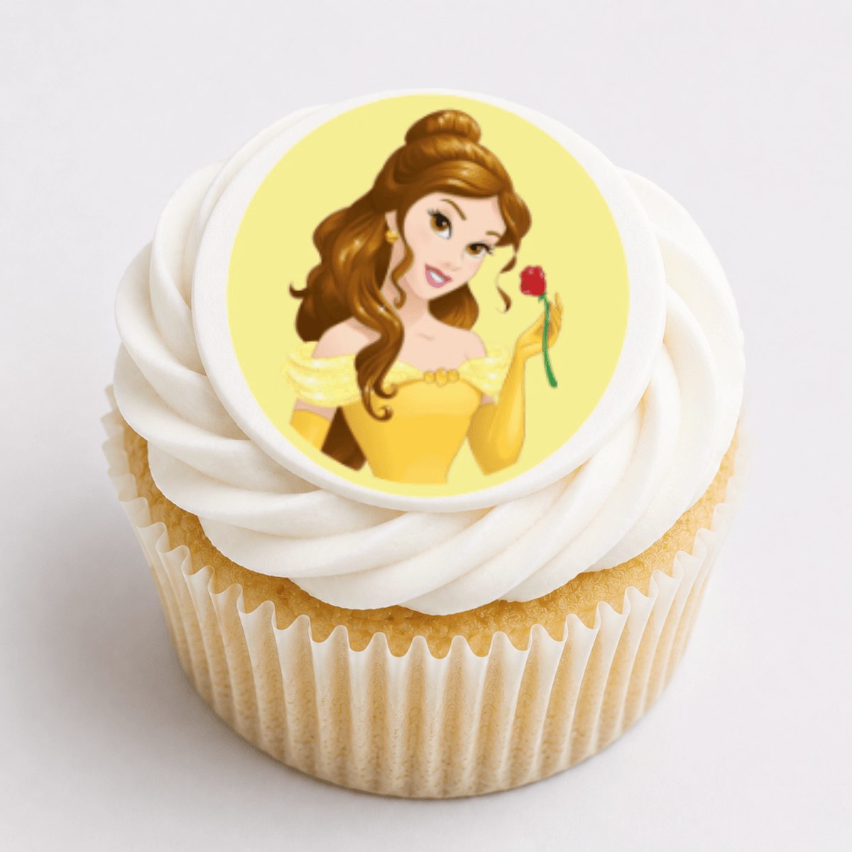 Princess Cupcake Toppers - Edible Cupcake Toppers - The Cake Print Studio