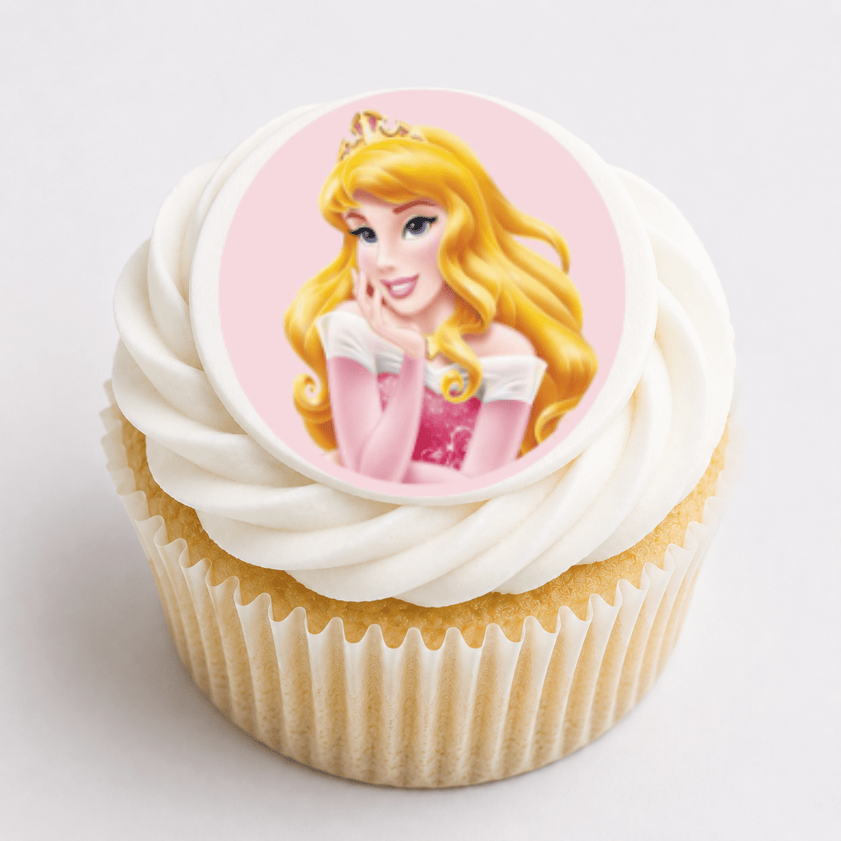 Princess Cupcake Toppers - Edible Cupcake Toppers - The Cake Print Studio