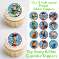 Toy Story Cupcake Toppers - Edible Cupcake Toppers - The Cake Print Studio