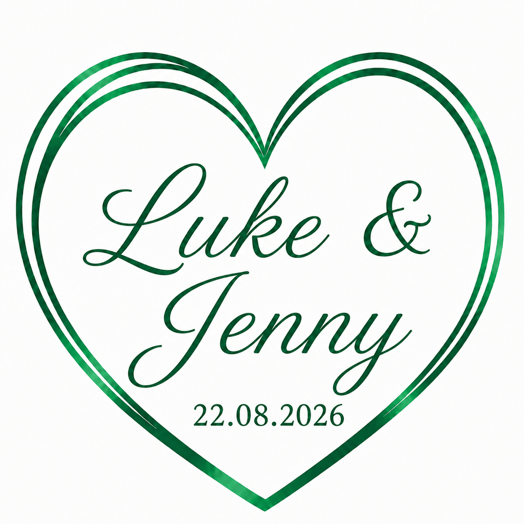Wedding Cupcake Toppers – Emerald Green Edible Cupcake Toppers - The Cake Print Studio